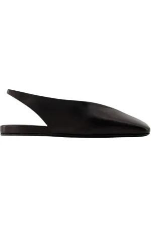 Jil Sander Ballet Sandals - Leather - Black - Gr. 35 (EU) - in