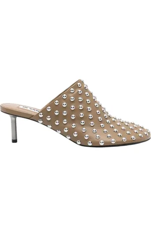 Jil Sander Slipper & Pantoletten - Pointed Toe Mule With Metallic Studs - Gr. 36 (EU) - in - für Damen