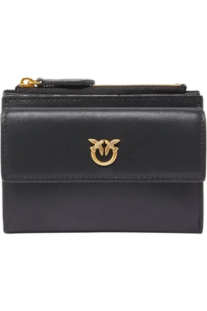 Pinko Portemonnaies - Wallets Neroantique Gold - für Damen