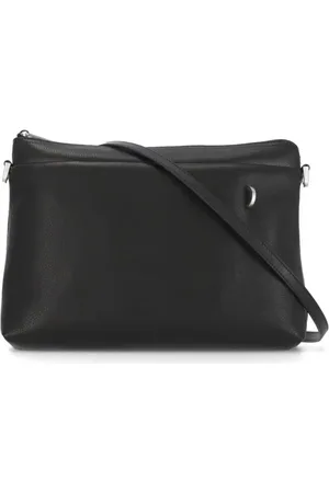 Rick Owens Hobo Bags - Black Leather Shoulder Bag - Gr. unisize - in - für Damen