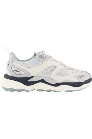 Axel Arigato Low-Top Sneaker - Heren Satellite Runner Wit/Grijs - Gr. 41 (EU) - in - für Damen
