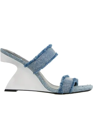 Karl Lagerfeld Sandaletten mit Absatz - Waverly Double Strap Slide - Gr. 36 (EU) - in - für Damen