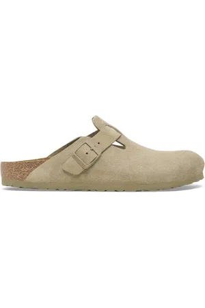 Birkenstock Slipper & Pantoletten - Sandals Faded Khaki - Gr. 37 (EU) - in - für Damen
