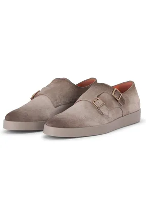 santoni Low-Top Sneaker - Doppel-Monkstrap aus Leder - Gr. 41 (EU) - in - für Damen