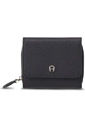 Aigner Portemonnaies - Portemonaie Savannah aus Leder - Gr. unisize - in - für Damen