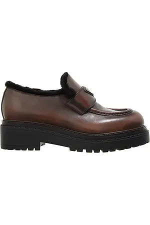 Prada Loafer - Logo Loafers - Gr. 38 (EU) - in - für Damen