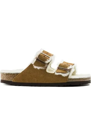Birkenstock Slipper & Pantoletten - Sandals Brown - Gr. 39 (EU) - in - für Damen