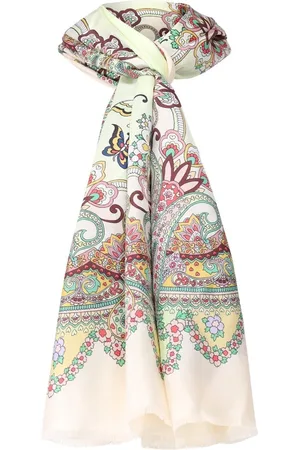 Etro Tücher & Schals - Seidentuch mit Paisley-Muster - Gr. unisize - in - für Damen