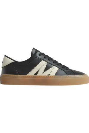 Moncler Low-Top Sneaker - Monaco2 Leather Sneakers - Gr. 40 (EU) - in - für Damen