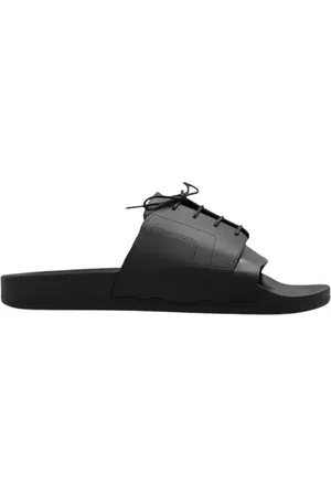 Maison Margiela Black Rubber Slides - Gr. 40 (EU) - in