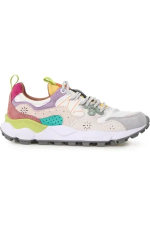 Flower Mountain Low-Top Sneaker - Sneakers Bianco Lilla - Gr. 36 (EU) - in - für Damen