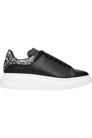 Alexander McQueen Low-Top Sneaker - Black Oversized Sneakers - Gr. 46 (EU) - in - für Damen