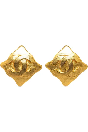 CHANEL Ohrringe - CC Clip On Earrings - Gr. unisize - in - für Damen