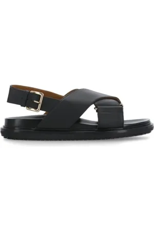 Marni Sandalen - Leather Sandals With Rear Belt Fastening - Gr. 36 (EU) - in - für Damen