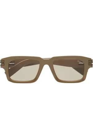 Ermenegildo Zegna Sonnenbrillen - Rectangular Sunglasses - Gr. unisize - in Silber - für Damen