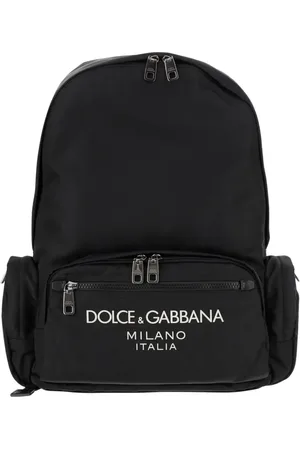 Dolce & Gabbana Rucksäcke - Nylon Backpack With Logo - Gr. unisize - in - für Damen