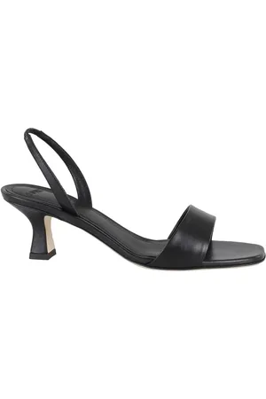 3Juin Sandalen - Cameron 055 Black Leather Sandals With Elasticized - Gr. 37 (EU) - in - für Damen