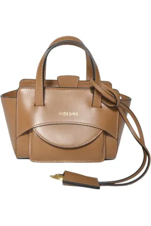 Hidesins Totes & Shopper - Caramel Leather Flap Xs Mini Shopper Bag - Gr. unisize - in - für Damen
