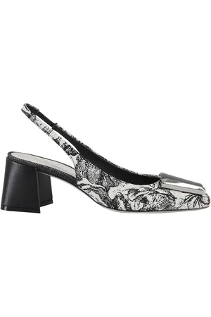 ROBERTO FESTA Hohe Schuhe - Slingback Juin With Sculptural Heel And Jacquard D - Gr. 36 (EU) - in - für Damen