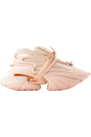 Balmain Low-Top Sneaker - Unicorn Low Sneakers - Leather - - Gr. 38 (EU) - in Rosa - für Damen