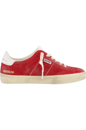 Golden Goose Low-Top Sneaker - Dames Soul-Star Sneaker Rood - Gr. 37 (EU) - in - für Damen