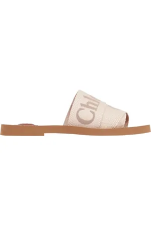 Chloé Sandalen - Woody Logo Sandals - Gr. 35 (EU) - in - für Damen