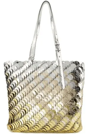 Paco rabanne Totes & Shopper - Shoulder Bag - Leather - Gold - für Damen