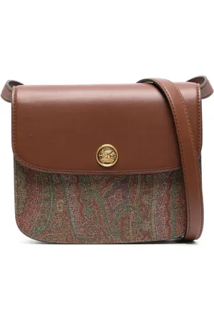 Etro Crossbody Bags - Paisley-print Logo Plaque Crossbody Bag - Gr. unisize - in - für Damen