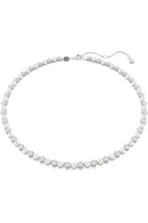Swarovski Halsketten - Matrix Kette - Gr. unisize - in Silber - für Damen