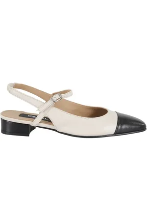Carel Hohe Schuhe - Decolletè Slingback With Contrast Black Pointed To - Gr. 36 (EU) - in - für Damen