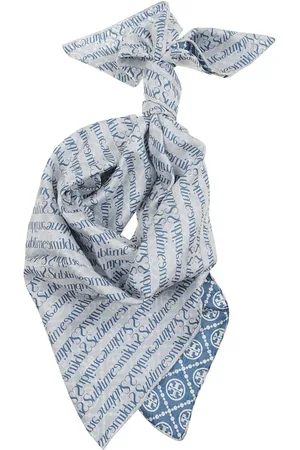 Tory Burch Tücher & Schals - T Monogram Sublime Silk Scarf - Gr. unisize - in - für Damen