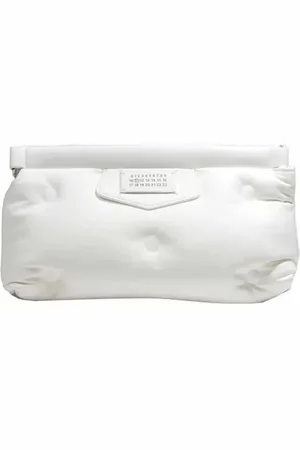 Maison Margiela Clutches - Glam Slam Padded Clutch White - Gr. unisize - in - für Damen