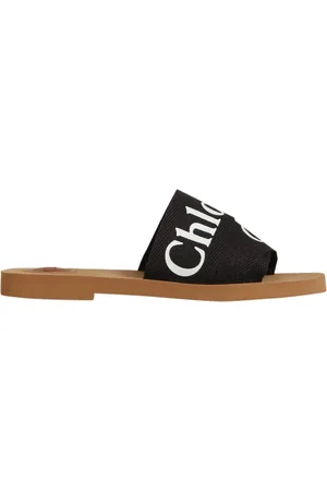 Chloé Sandalen - Woody Logo Sandals - Gr. 35 (EU) - in - für Damen