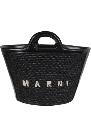 Marni Crossbody Bags - Tropicalia Small Handbag With Woven Raffia Panels - Gr. unisize - in - für Damen