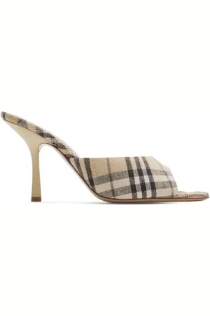 Burberry Sandalen - Plaid Pattern Stiletto Sandals - Gr. 37 (EU) - in - für Damen