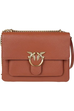 Pinko Crossbody Bags - Love One Soft Big Bag Brown - Gr. unisize - in - für Damen