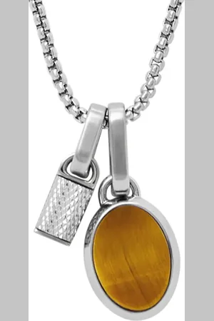 Fossil Halsketten - Kette - Gr. unisize - in Silber - für Damen