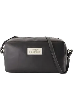 Maison Margiela Hobo Bags - Numeric Soft Crossbody - Leather - Black - Gr. unisize - in - für Damen