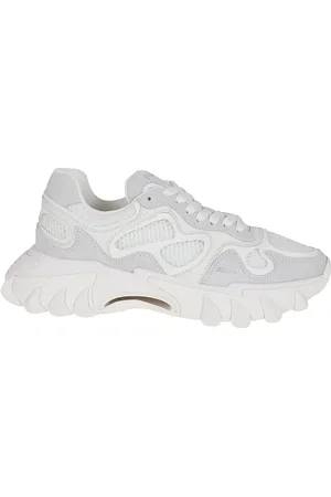 Balmain Low-Top Sneaker - B-East Sneakers With Leather, Suede, And Mesh Acce - Gr. 40 (EU) - in - für Damen