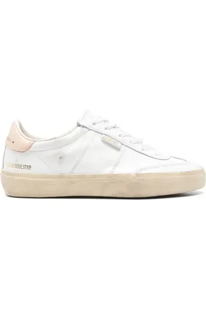 Golden Goose Low-Top Sneaker - White Leather Sneakers - Gr. 35 (EU) - in - für Damen