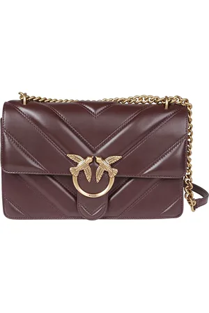 Pinko Crossbody Bags - Love One Classic Light Dc Bag Pink & Purple - Gr. unisize - in - für Damen