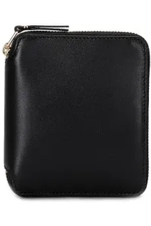 Comme des Garçons Portemonnaies - Black Wallet With Closure On Three Sides - Gr. unisize - in - für Damen
