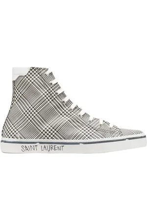 Saint Laurent Low-Top Sneaker - Malibu Signature Logo Mid-top Sneakers - Gr. 41 (EU) - in - für Damen