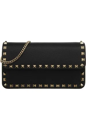 VALENTINO GARAVANI Portemonnaies - Wallet On A Chain Rockstud - Gr. unisize - in - für Damen
