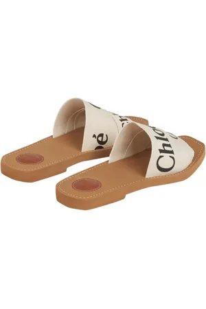 Chloé Sandalen - Woody Logo Sandals - Gr. 35 (EU) - in - für Damen