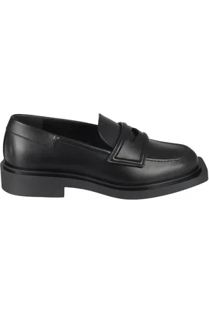 3Juin Smooth Calf Leather Moccasin In Black - Gr. 37 (EU) - in
