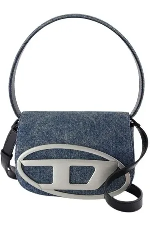 Diesel Hobo Bags - 1Dr Shoulder Bag - Cotton - Blue - Gr. unisize - in - für Damen