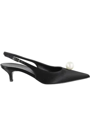 MAGDA BUTRYM Hohe Schuhe - Slingback Kitten Heels Black Pearl - Gr. 38 (EU) - in - für Damen