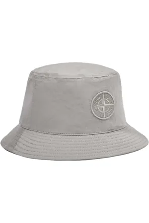 Stone Island Caps & Mützen - Heren Bucket Hat Grijs - Gr. M - in - für Damen