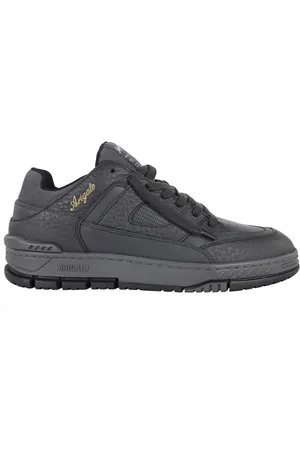 Axel Arigato Low-Top Sneaker - Textured Black Leather Area Lo Sneakers - Gr. 45 (EU) - in - für Damen